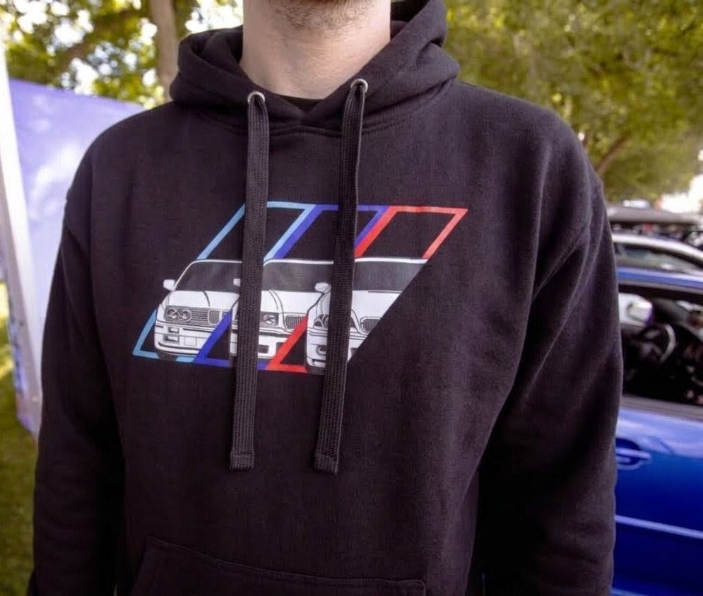 M Stripes Hoodie - back print