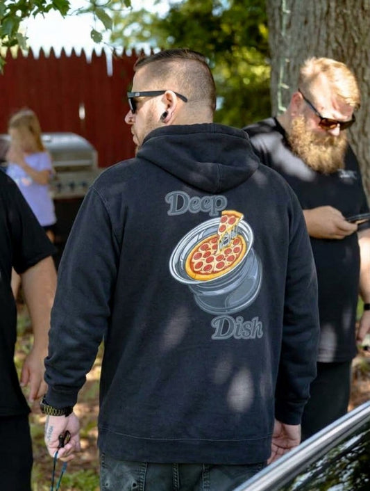 Deep Dish Hoodie - back print