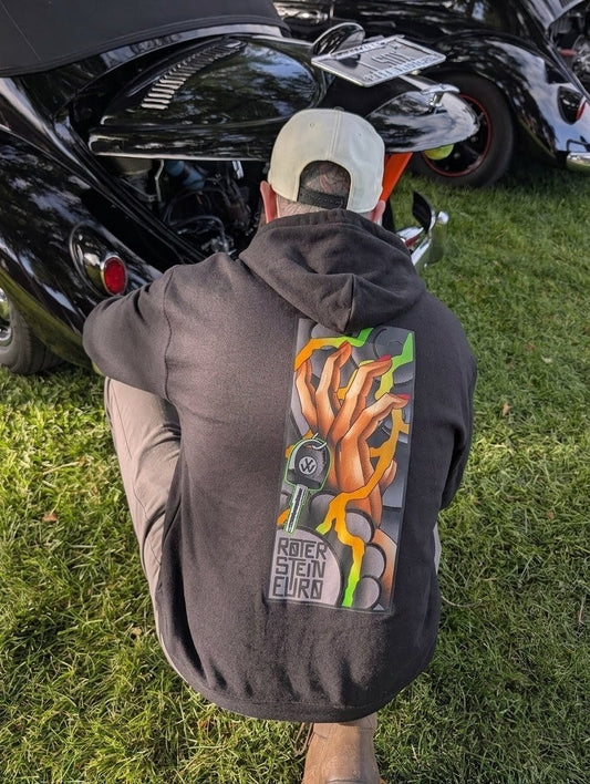 Hand Key Hoodie - back print