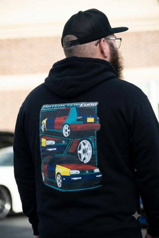 Harlequin Hoodie - back print