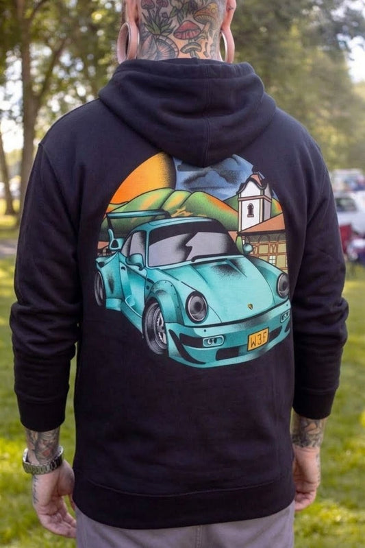 Mint 964 RWB Hoodie - back print