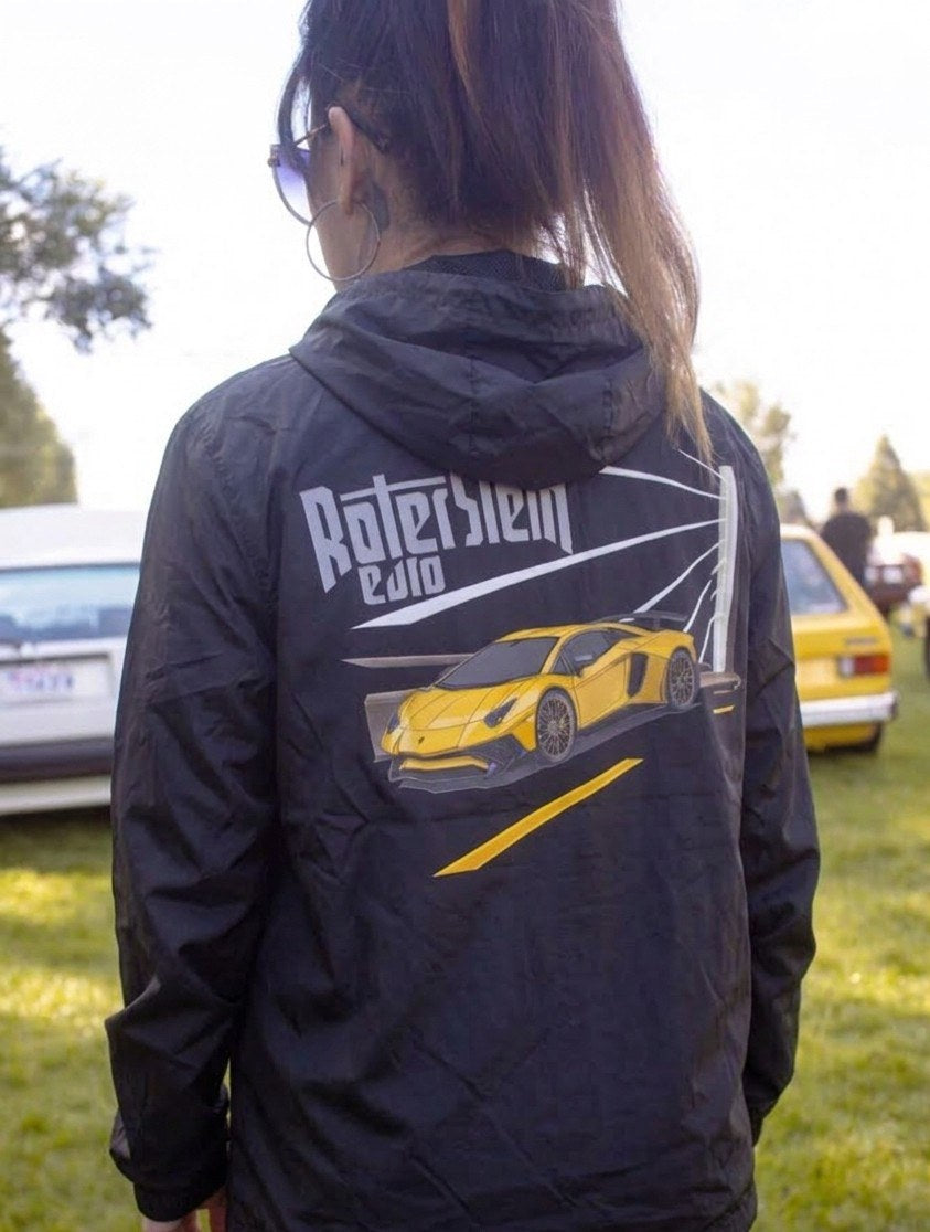 Lamborfeetes Windbreaker - back print