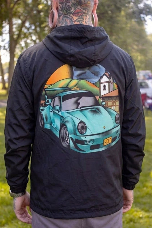 Mint 964 RWB Windbreaker - back print