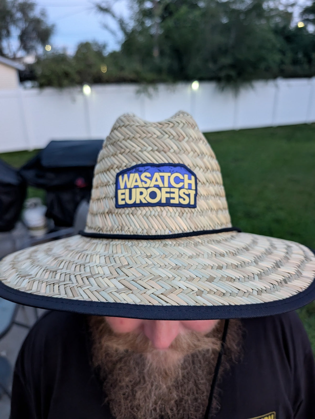 Wasatch Euro Fest straw hat