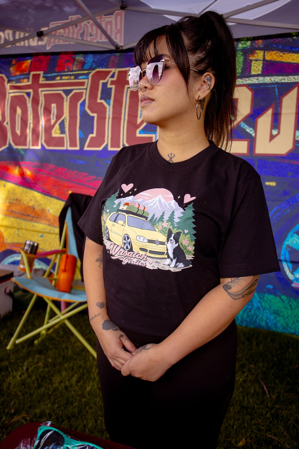 Wasatch Girlies Tee - front