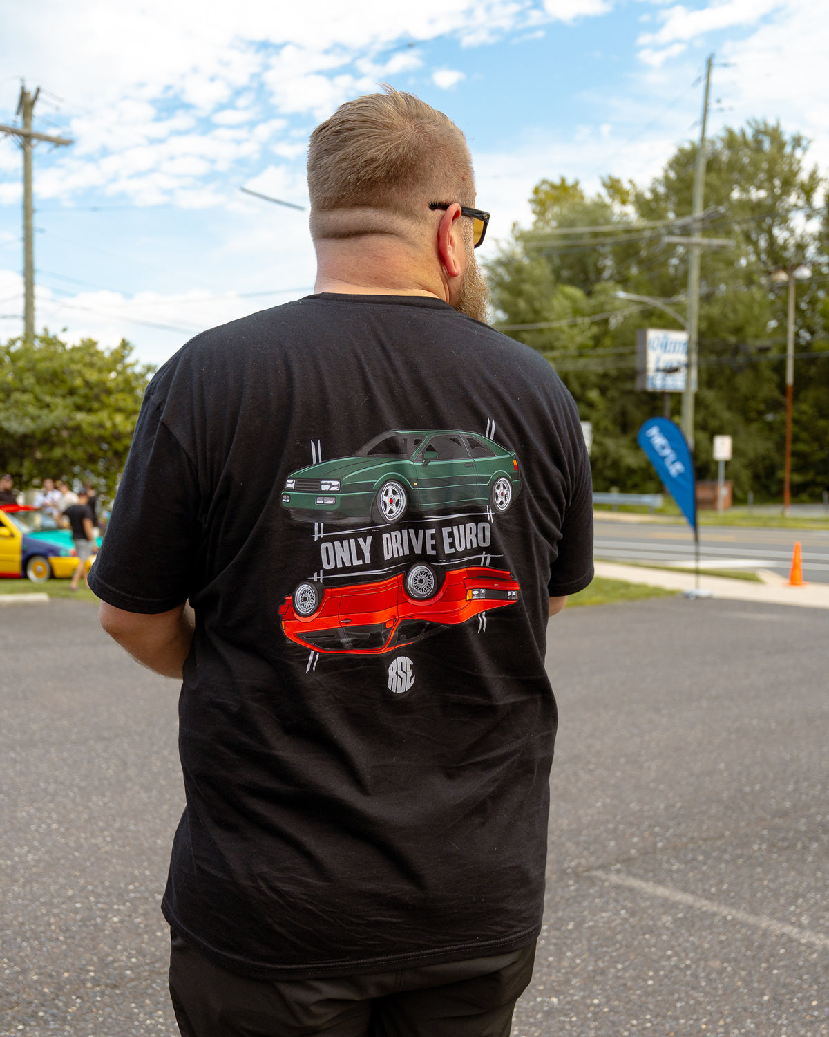 Only Drive Euro Tee - back