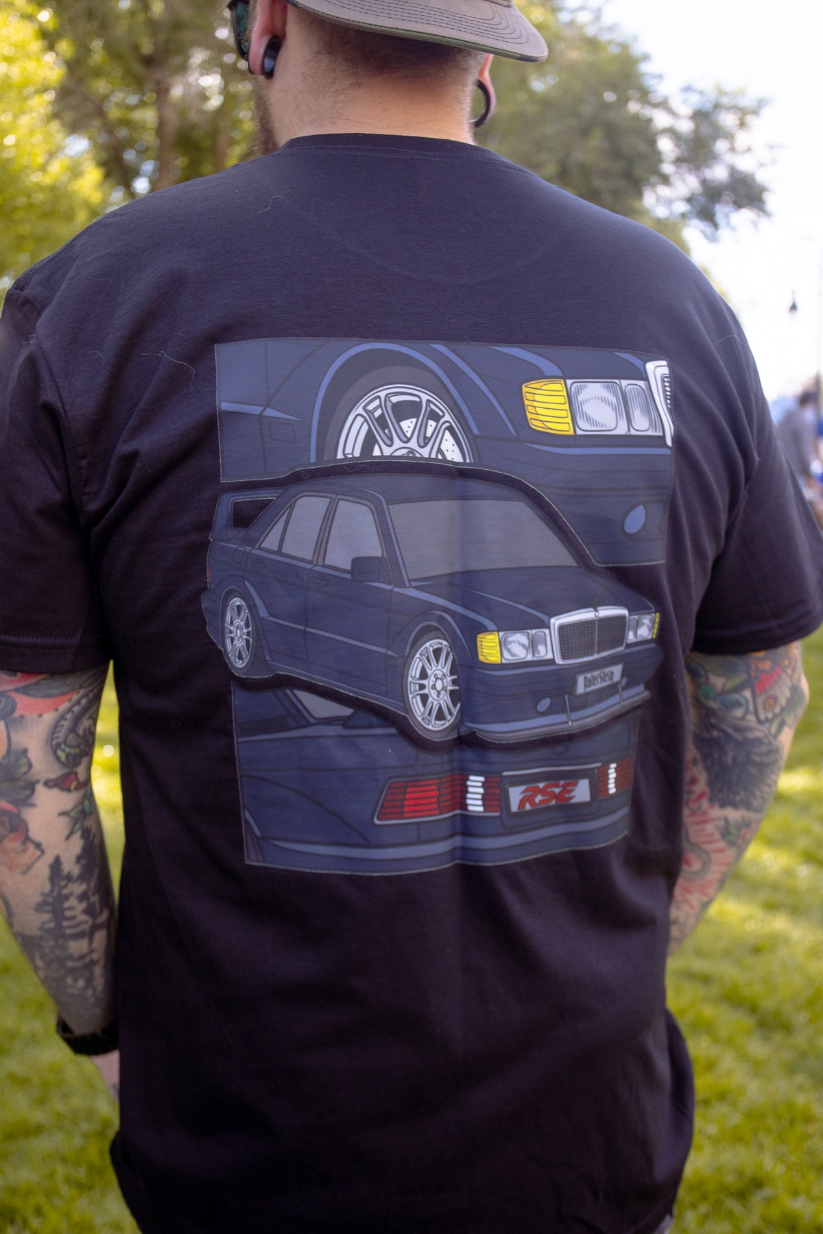 Merc Stack Tee - back
